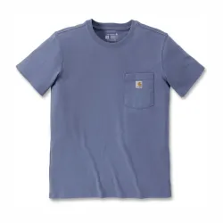 
                  CARHARTT Koszulka damska T-shirt WK87 Iconic Pocket Wisteria Heather rozmiar M 103067.V83.S005